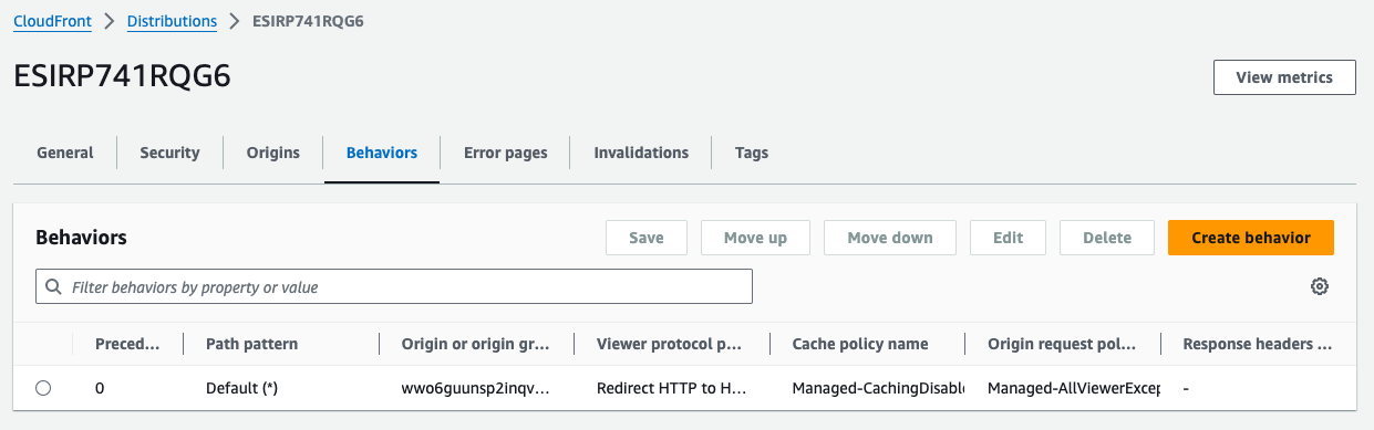 distro-create-behavior